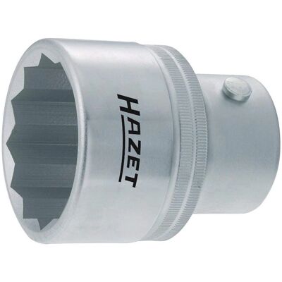 Hazet Insert clé à douille double hexagone - 70mm - Entraînement carré 25mm - Chrome - Publicité Hazet Insert clé à douille double hexagone - 70mm - Entraînement carré 25mm - Chrome - Publicité