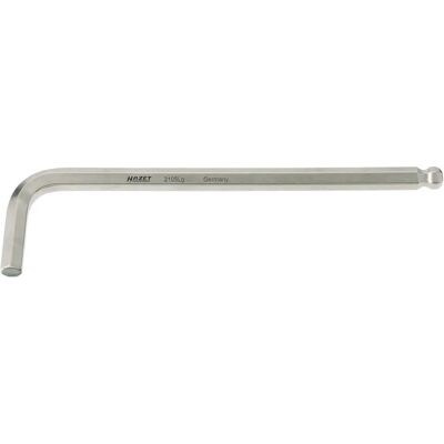 Hazet 2105LG-03 Allen-nyckel - 3mm, Extra lång, Made in Germany - Nyckel Hazet 2105LG-03 Allen-nyckel - 3mm, Extra lång, Made in Germany - Nyckel