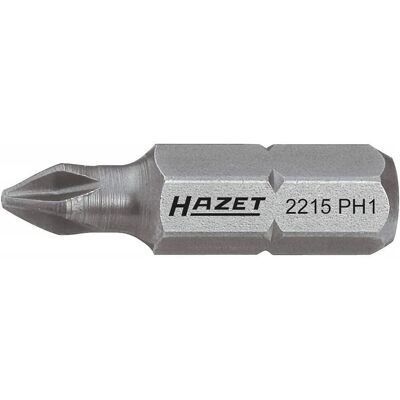 Hazet 2215-PH1 Sechskant Kreuzschlitz-Bit - 25mm Hazet 2215-PH1 Sechskant Kreuzschlitz-Bit - 25mm