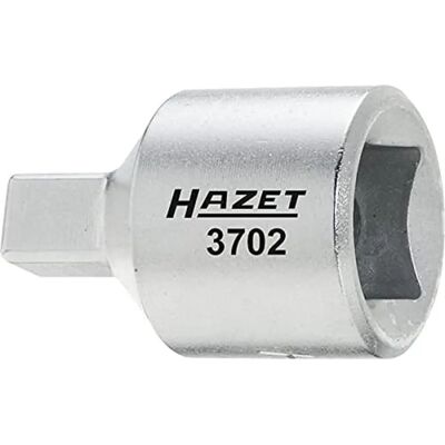 Hazet 3702-1 Steckschlüssel + Stecknuss 12,5 mm - Innen-Vierkant Hazet 3702-1 Steckschlüssel + Stecknuss 12,5 mm - Innen-Vierkant