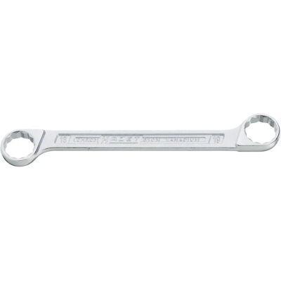 Hazet 610N-25X28 Doppel-Ringschlüssel - Ergonomisch, Chrom, 25x28mm Hazet 610N-25X28 Doppel-Ringschlüssel - Ergonomisch, Chrom, 25x28mm
