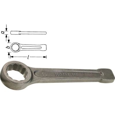 Hazet 642-75 Schwerer Impact Sternschlüssel - Doppel-Sechskant - 75mm Hazet 642-75 Schwerer Impact Sternschlüssel - Doppel-Sechskant - 75mm
