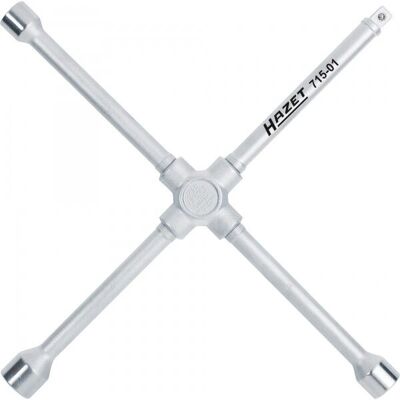 Hazet 715-01 Steckschlüssel - Sechskantprofil, 17-19-22mm, 1/2 Zoll, 420mm Hazet 715-01 Steckschlüssel - Sechskantprofil, 17-19-22mm, 1/2 Zoll, 420mm