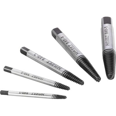 Hazet 840/5 Ensemble de Extracteurs de Vis - Outils pour vis cassées - Publicité Hazet 840/5 Ensemble de Extracteurs de Vis - Outils pour vis cassées - Publicité