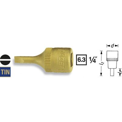 Hazet 8503-1.6X10 Nut Driver - Sechskant 6,3mm - 28mm Länge - Deutschland Hazet 8503-1.6X10 Nut Driver - Sechskant 6,3mm - 28mm Länge - Deutschland