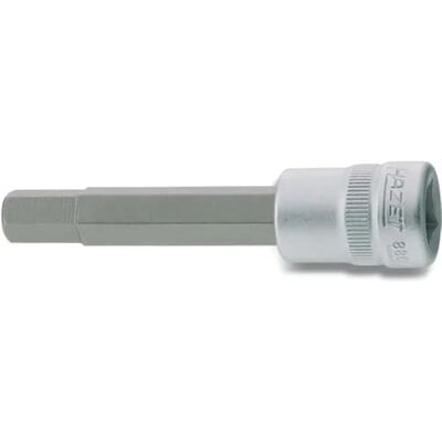Hazet - Steckschlüssel-Einsatz - Titan-Nitrid Beschichtet, 7mm, 70mm - Ratsche, 3/8" Hazet - Steckschlüssel-Einsatz - Titan-Nitrid Beschichtet, 7mm, 70mm - Ratsche, 3/8"