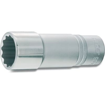 Hazet 17mm Socket Wrench Insert - Double Hex Profile - Made in Germany Hazet 17mm Socket Wrench Insert - Double Hex Profile - Made in Germany