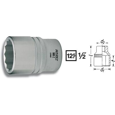 Hazet 900Z-20 Møtriknøgle - 20mm, dobbelt sekskant, 1 stk. Hazet 900Z-20 Møtriknøgle - 20mm, dobbelt sekskant, 1 stk.