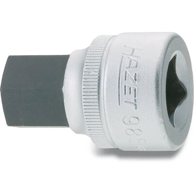 Hazet Model 985-19 Indsats med indre sekskant - Nøgle, 12,5 mm drev, 19 mm åbning Hazet Model 985-19 Indsats med indre sekskant - Nøgle, 12,5 mm drev, 19 mm åbning