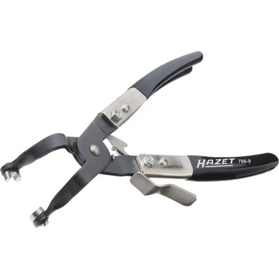 Hazet 798-9 Hose Clamp Pliers - 60mm Capacity, 250mm Length, German Made Hazet 798-9 Hose Clamp Pliers - 60mm Capacity, 250mm Length, German Made