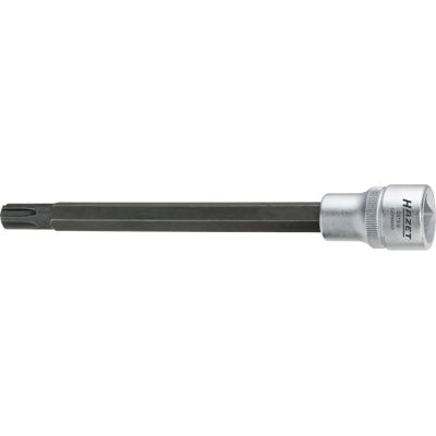 Hazet Model 2579-9 Square Drive Polydrive Screwdriver Insert - Silver Hazet Model 2579-9 Square Drive Polydrive Screwdriver Insert - Silver