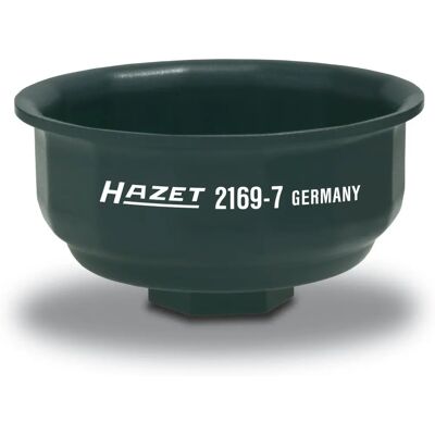 Chave para filtro de óleo Hazet - 64mm, 1/2 polegada, 14 lados externos Chave para filtro de óleo Hazet - 64mm, 1/2 polegada, 14 lados externos