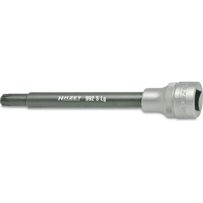 Hazet T40 Socket Insert Tool - Extra Long, TiN Coated, 1/2 Inch Drive Hazet T40 Socket Insert Tool - Extra Long, TiN Coated, 1/2 Inch Drive