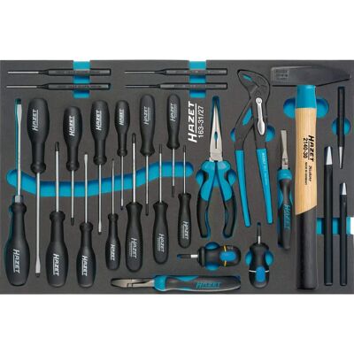 Hazet 163-31/27 Werkzeugsatz - Phillips, Schlitz, Torx Hazet 163-31/27 Werkzeugsatz - Phillips, Schlitz, Torx