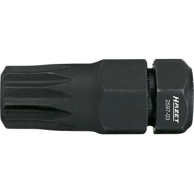 Hazet 2597-03 Inserto a brugola interno XZN - M8 - 21mm - Bit cacciavite Hazet 2597-03 Inserto a brugola interno XZN - M8 - 21mm - Bit cacciavite