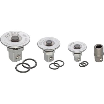 Hazet 606/4SPC Set schroefadapters - Veelzijdig, 3 maten, Chroom Hazet 606/4SPC Set schroefadapters - Veelzijdig, 3 maten, Chroom