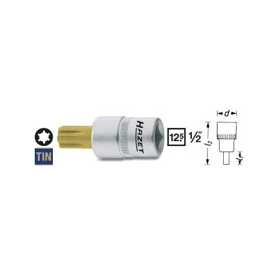 Hazet 991-9 Chave de porca M9 - Ferramenta de inserção de porca Hazet 991-9 Chave de porca M9 - Ferramenta de inserção de porca