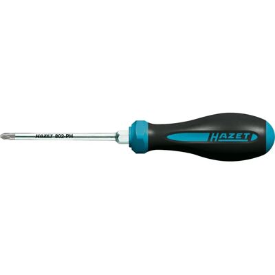 Cacciavite a croce Hazet 802-PH0 - Lama 60mm - Strumento da officina Cacciavite a croce Hazet 802-PH0 - Lama 60mm - Strumento da officina