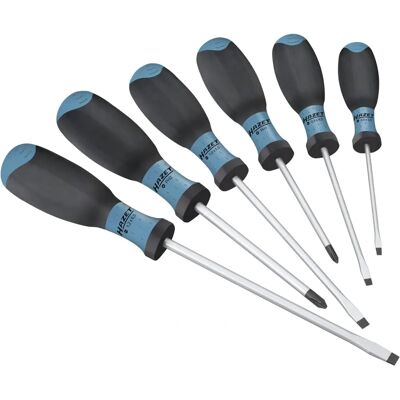 Zestaw śrubokrętów HAZET 810SPC/6 - Płaskie i Phillips Zestaw śrubokrętów HAZET 810SPC/6 - Płaskie i Phillips
