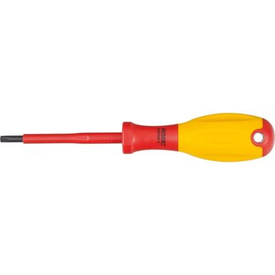 Tournevis Isolé Hazet T25 - 180mm - Profil TORX interne - Publicité Tournevis Isolé Hazet T25 - 180mm - Profil TORX interne - Publicité