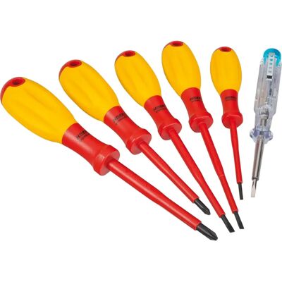 Set de tournevis isolés Hazet 810/6VDE - Outils professionnels VDE - Publicité Set de tournevis isolés Hazet 810/6VDE - Outils professionnels VDE - Publicité