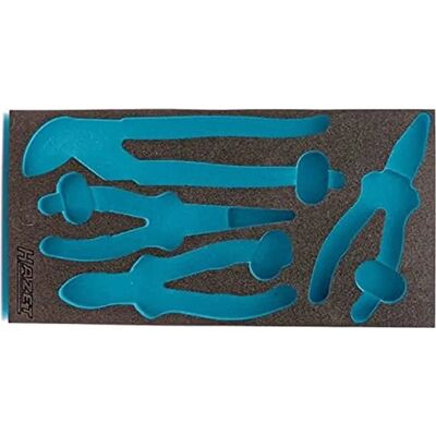 Hazet 163-257L Rangement d'outils - Insert en mousse bicomposant Hazet 163-257L Rangement d'outils - Insert en mousse bicomposant