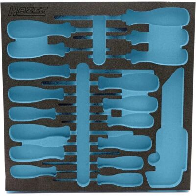 Hazet Modèle 163-297L - Rangement d'outils en mousse souple Hazet Modèle 163-297L - Rangement d'outils en mousse souple