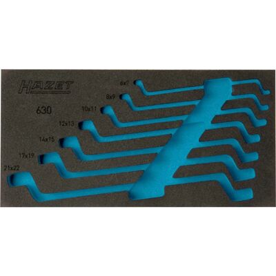 Hazet Modèle 163-296L Insert en mousse - Rangement d'outils Hazet Modèle 163-296L Insert en mousse - Rangement d'outils