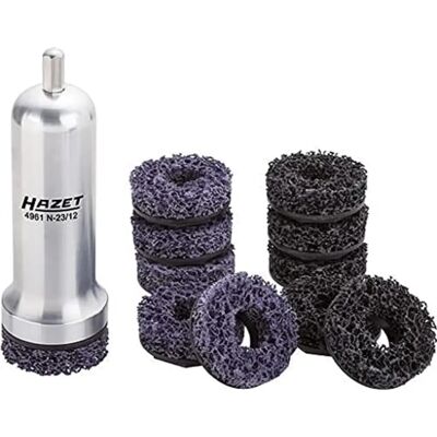 Kit de ponceuses pour moyeux de roues Hazet 4961N-23/12 - 12 outils - Publicité Kit de ponceuses pour moyeux de roues Hazet 4961N-23/12 - 12 outils - Publicité