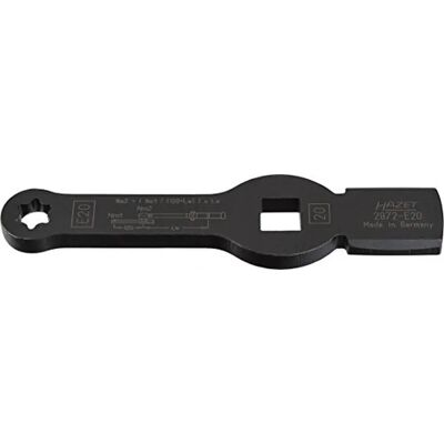 Chiave a bussola Hazet E24 - Profilo TORX esterno - 219mm Chiave a bussola Hazet E24 - Profilo TORX esterno - 219mm
