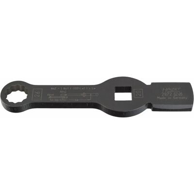 Hazet 2872SZ-26 Doppel-Impact-Schlüssel - 3/4 Zoll Quadrat-Antrieb Hazet 2872SZ-26 Doppel-Impact-Schlüssel - 3/4 Zoll Quadrat-Antrieb