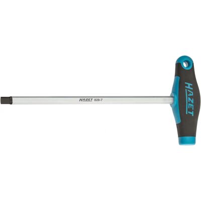 Hazet Sechskant-Schraubendreher - 7 mm, 200 mm Schaft, ergonomischer T-Griff - Schraubenzieher Hazet Sechskant-Schraubendreher - 7 mm, 200 mm Schaft, ergonomischer T-Griff - Schraubenzieher