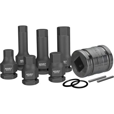 Hazet 985S/11 Slag- og muttertrekkersett - 14/17/19mm - Tyskland Hazet 985S/11 Slag- og muttertrekkersett - 14/17/19mm - Tyskland