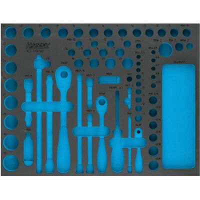 Hazet Werkzeugaufbewahrung - 163-513L - Weichschaum, 519x392mm Hazet Werkzeugaufbewahrung - 163-513L - Weichschaum, 519x392mm