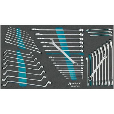 Hazet 163-507/45 Werkzeugset - Doppel-Sechskant, 45 Werkzeuge Hazet 163-507/45 Werkzeugset - Doppel-Sechskant, 45 Werkzeuge