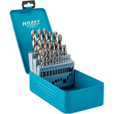 Hazet 2128N-1 HSS Spiralbohrersatz 25 Teile DIN 338 Hazet 2128N-1 HSS Spiralbohrersatz 25 Teile DIN 338