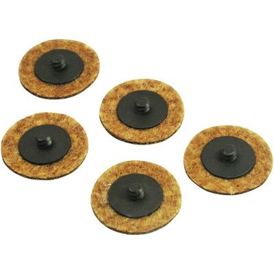 Hazet 9033-11-080/5 Braune 50mm Schleifvlies - Schleifwerkzeug-Set Hazet 9033-11-080/5 Braune 50mm Schleifvlies - Schleifwerkzeug-Set