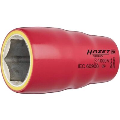 Hazet Steckschlüsseleinsatz - 11 mm - Isoliert - 1/2 Zoll - Sechskant - für manuelle Verwendung Hazet Steckschlüsseleinsatz - 11 mm - Isoliert - 1/2 Zoll - Sechskant - für manuelle Verwendung