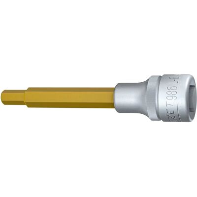Hazet 986L-6 Steckschlüsselset mit TIN-Beschichtung - 6 mm Innensechskant - 100 mm Hazet 986L-6 Steckschlüsselset mit TIN-Beschichtung - 6 mm Innensechskant - 100 mm