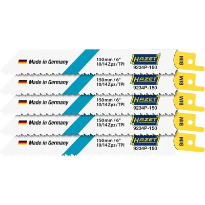 Hazet 9234P-150/5 Satz flexibler Sägeblätter - Stichsägenblätter Set Hazet 9234P-150/5 Satz flexibler Sägeblätter - Stichsägenblätter Set