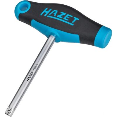 Hazet Socket Wrench with T-handle - 134mm - 1/4 inch Hazet Socket Wrench with T-handle - 134mm - 1/4 inch