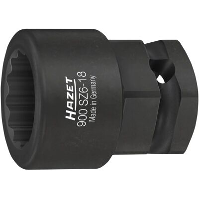 Hazet 900SZ6-18 Zestaw nasadek - Adapter do wkrętaka udarowego lub mechanicznego, 18mm Hazet 900SZ6-18 Zestaw nasadek - Adapter do wkrętaka udarowego lub mechanicznego, 18mm