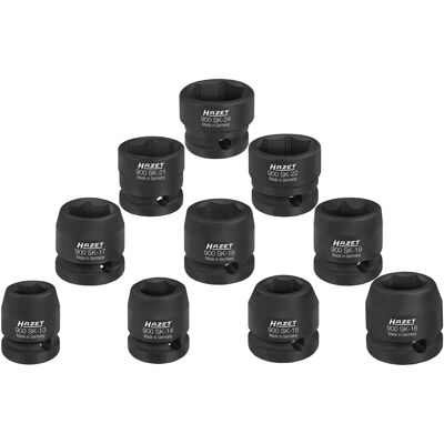 Hazet 900SK/10 Satz Impact-Schlüssel 13-24 - Steckschlüssel Satz Hazet 900SK/10 Satz Impact-Schlüssel 13-24 - Steckschlüssel Satz