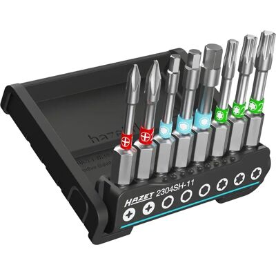 Zestaw narzędzi Hazet SmartHolder 8 sztuk - Sześciokąt, Phillips, TORX Zestaw narzędzi Hazet SmartHolder 8 sztuk - Sześciokąt, Phillips, TORX