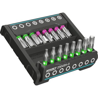 Zestaw Kompaktowy 16-Części Hazet - Wkrętak i Bity Torx/Hex Zestaw Kompaktowy 16-Części Hazet - Wkrętak i Bity Torx/Hex