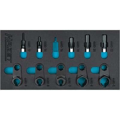 Hazet 163-611/10 Gasabgassondwerkzeugsatz - 342x172mm Hazet 163-611/10 Gasabgassondwerkzeugsatz - 342x172mm