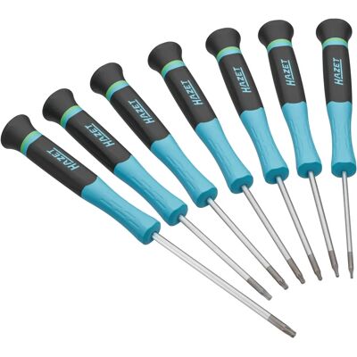Hazet Electronic Screwdriver Set 811EL-T/7 - TORX, 7 pcs. Hazet Electronic Screwdriver Set 811EL-T/7 - TORX, 7 pcs.