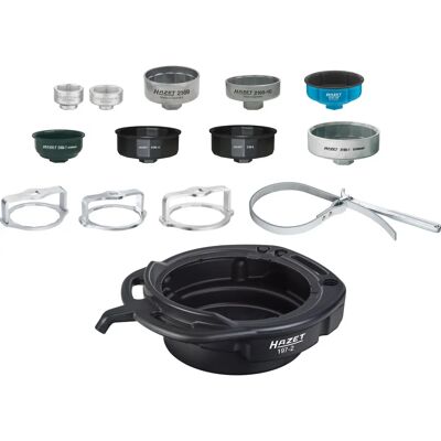 Hazet 2169/14 Universal Oil Filter Wrench Kit - Oil Filter Wrench, Universal Strap, Multi-Tray Hazet 2169/14 Universal Oil Filter Wrench Kit - Oil Filter Wrench, Universal Strap, Multi-Tray