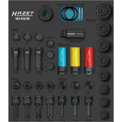 Hazet 163-612/40 Steckschlüsselsatz - Sicherheitssystem (SIS) Hazet 163-612/40 Steckschlüsselsatz - Sicherheitssystem (SIS)