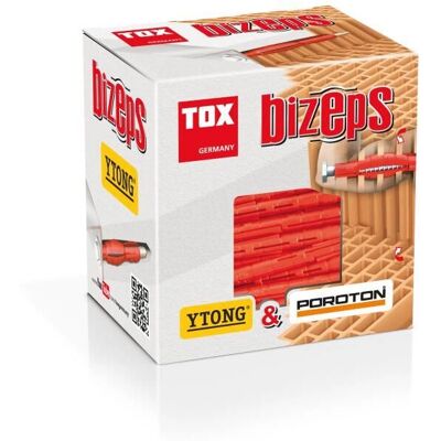 TOX Bizeps 25 ks sady šroubů a hmoždinek - Sada hmoždinek a šroubů TOX Bizeps 25 ks sady šroubů a hmoždinek - Sada hmoždinek a šroubů